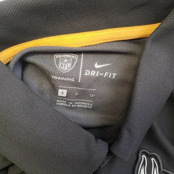 Nike Team Issue Dri-Fit Polo Shirt Mens Size Small NFL Minnesota Vikings Gray - Picture 6 of 6